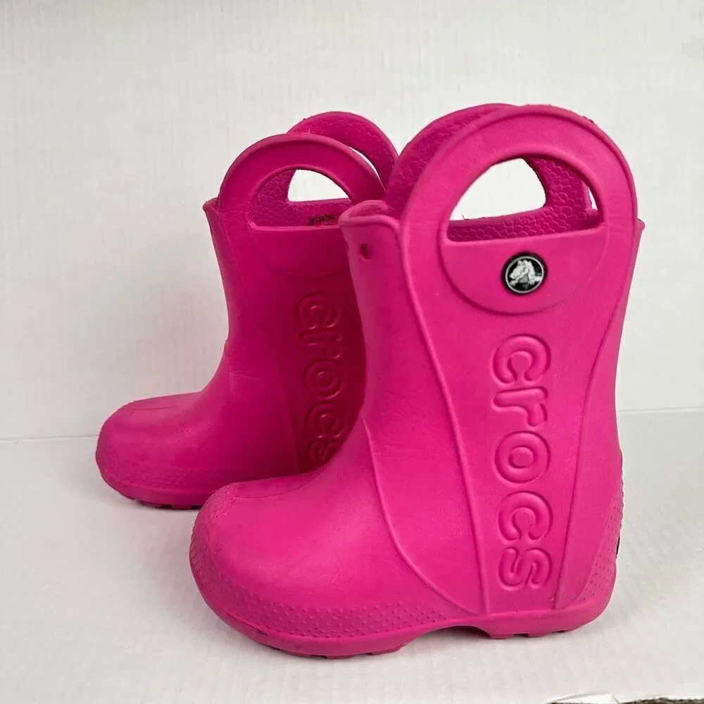 Crocs Handle It Rain Casual Boots size Childs 10